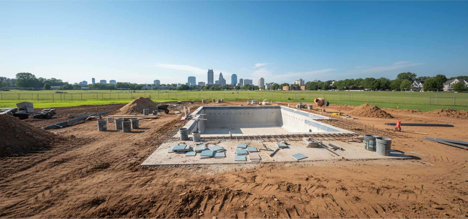 Construction | Mitchell Pools